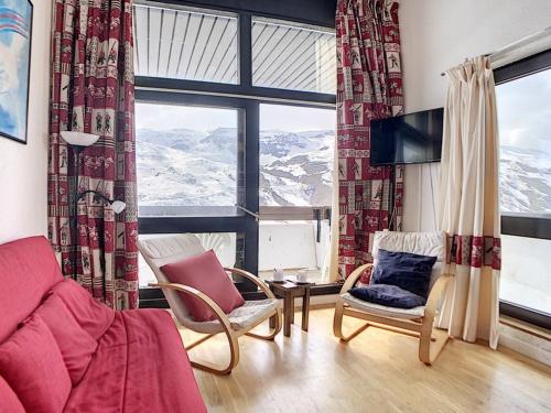 Duplex agréable 2 pièces - Au pied des pistes, balcon ensoleillé, pour 6 personnes - FR-1-344-745