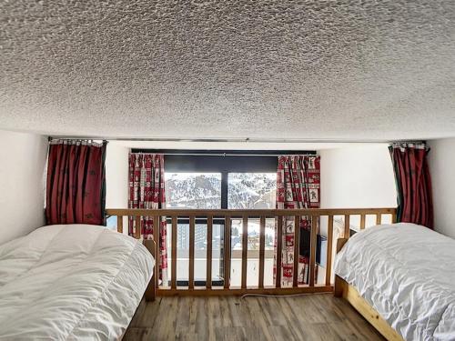 Duplex agréable 2 pièces - Au pied des pistes, balcon ensoleillé, pour 6 personnes - FR-1-344-745