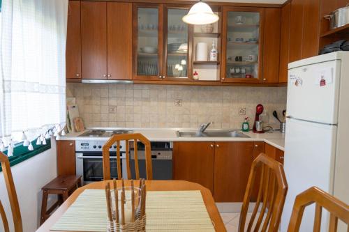 Η κουζίνα ή μικρή κουζίνα στο Wonderful House in Leptokarya