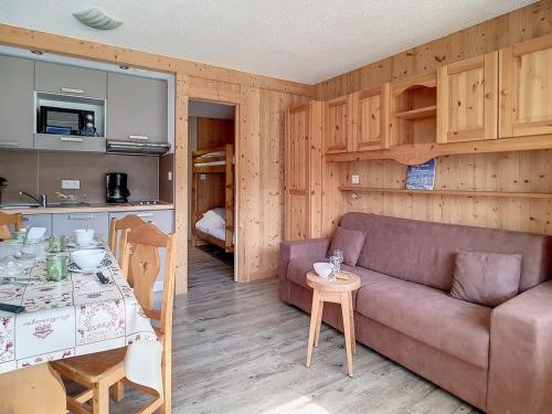 Studio rénové 4 pers, accès pistes, balcon sud - FR-1-344-953