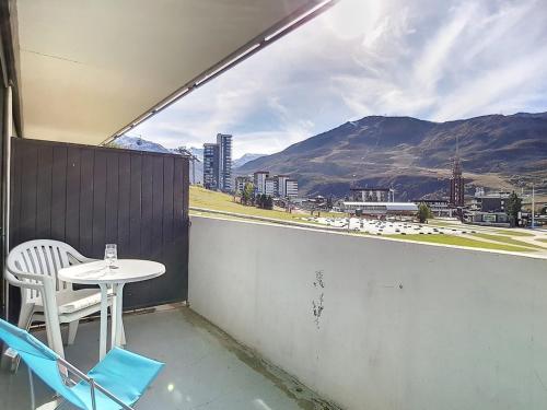Studio rénové 4 pers, accès pistes, balcon sud - FR-1-344-953