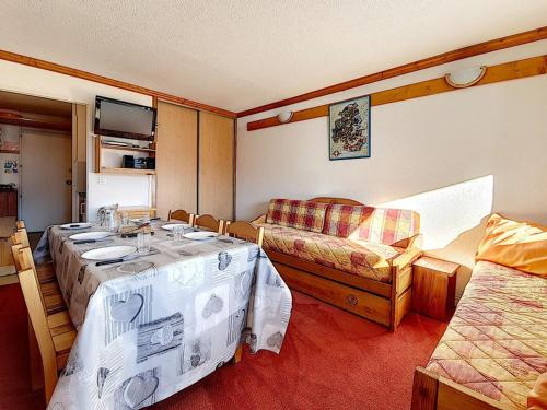 Studio lumineux ski aux pieds avec balcon - FR-1-344-959