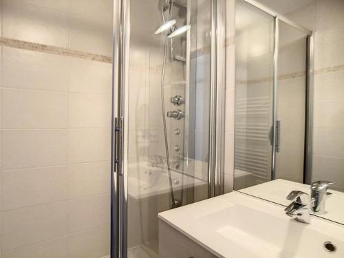 Studio lumineux, entrée/sortie skis aux pieds, balcon - FR-1-344-967