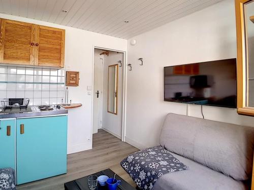 Studio cosy pour 2 personnes, animaux admis, au pied des pistes - FR-1-344-1010