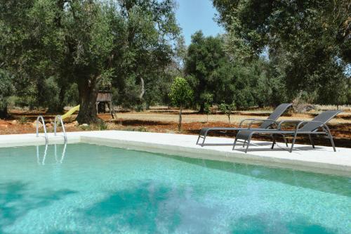 Πισίνα στο ή κοντά στο Trulli Monte Madre