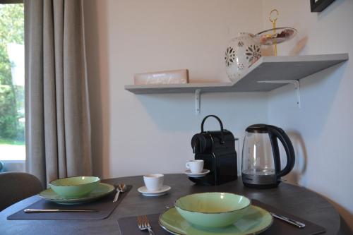 Nikolaierhausにあるコーヒーまたはお茶