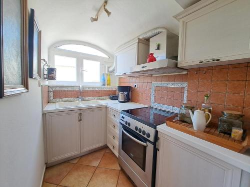Kuchyň nebo kuchyňský kout v ubytování Prinilas manor