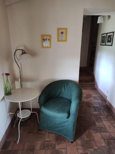 Posezení v ubytování Agriturismo Le Cantine