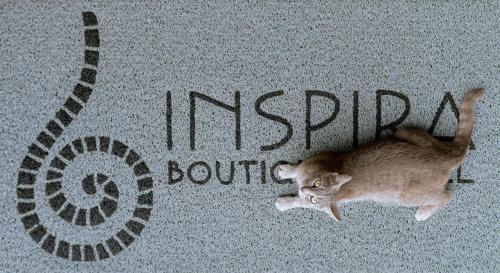 Inspira Boutique Hotel Thassos - Adults Onlyに飾ってある許可証、賞状、看板またはその他の書類
