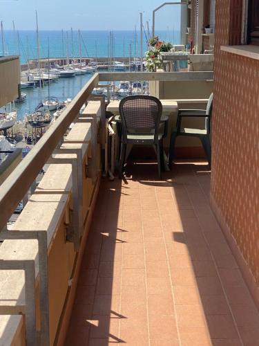 Zona de estar de Lucia House mare Nettuno