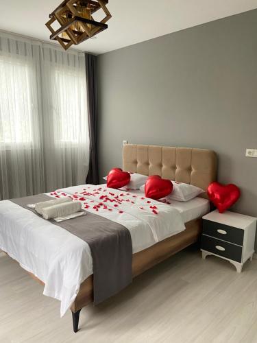 Letto o letti in una camera di Karadeniz Suit