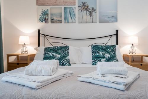 Кровать или кровати в номере La terrazza sull'Africa