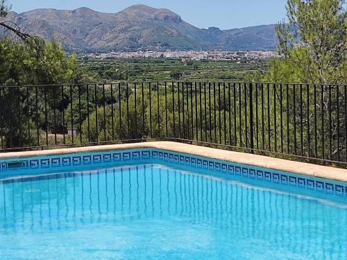 Γενική θέα στο βουνό ή θέα στο βουνό από  αυτή η βίλα