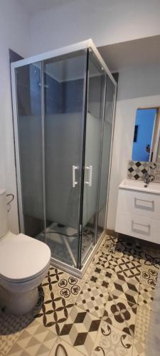 Kúpeľňa v ubytovaní Appartement Le cocon Mont louis 66