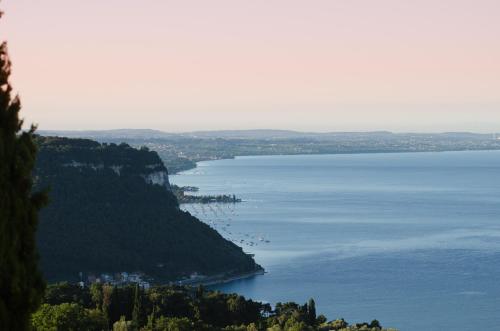 a view of a large body of water at Residence San Michele in Costermano sul Garda