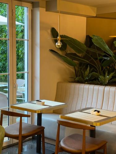 Ruang duduk di Hotel Sete Colinas