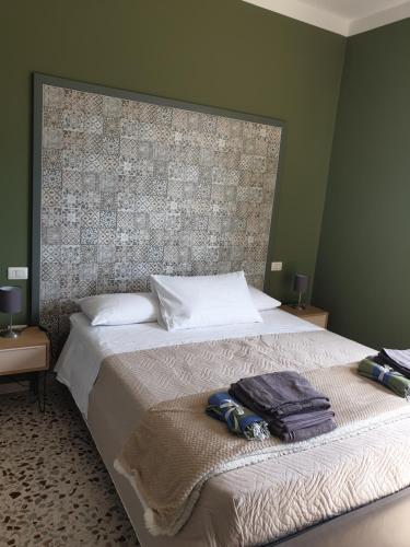 Llit o llits en una habitació de Villa Silvia
