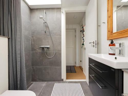 Koupelna v ubytování Holiday home Karrebæksminde LIII