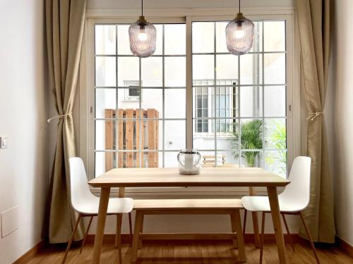 Encantador apartamento con patio