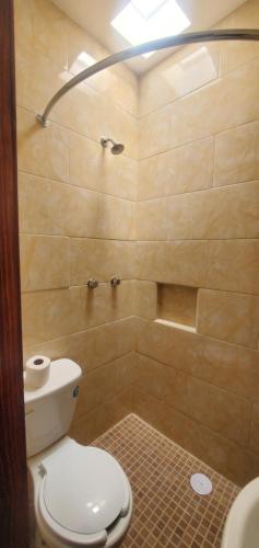 Ένα μπάνιο στο Hostal Guelaguetza Baño Compartido