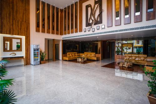 El lobby o recepción de Mansha Palace