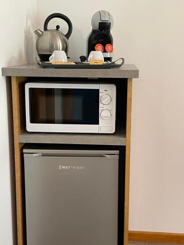 Kuchyň nebo kuchyňský kout v ubytování BEC ROZ'