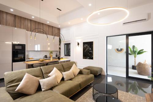 Kuchyň nebo kuchyňský kout v ubytování Apartment Savannah