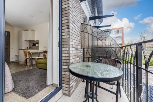 En balkon eller terrasse på Vila Amber drop