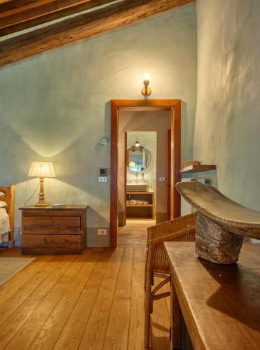 Posezení v ubytování Il Castello di Tassara