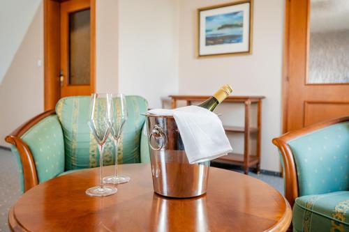 Posezení v ubytování Hotel U Královny Elišky
