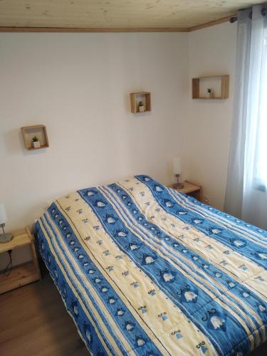 Cama ou camas em um quarto em Superbe appartement neuf T3 6pers 45m2