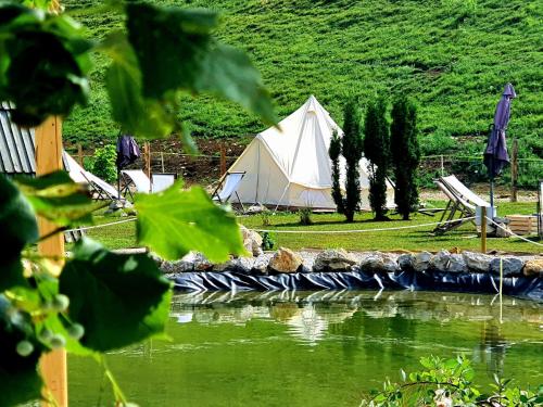 ラドヴリツァにあるWhite Tent Mountain View in camp Garden Parkのギャラリーの写真
