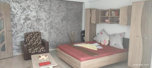 Garsonieră SORIN tesisinde bir odada yatak veya yataklar