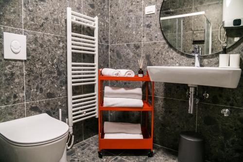 Kupaonica u objektu Rivus Apartments