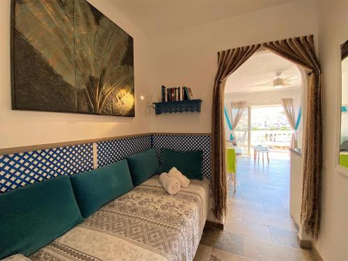 Postel nebo postele na pokoji v ubytování Litoral Burriana Apartments Casasol