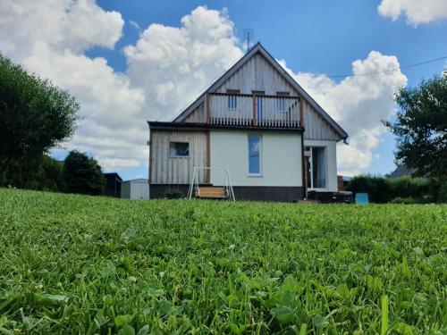 Ein Garten an der Unterkunft Chalupa Pasečná