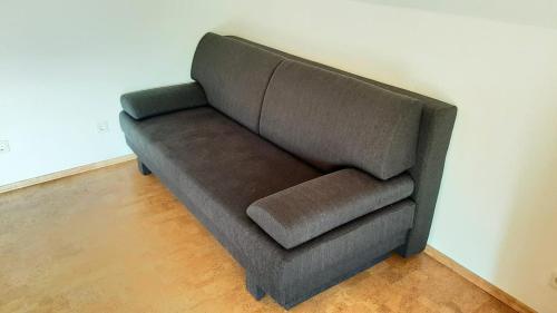 Ruang duduk di Ferienwohnung Onkel Willi