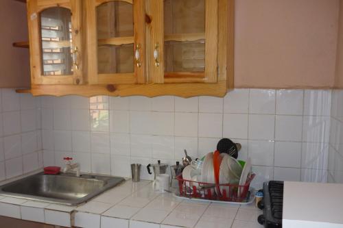 Virtuvė arba virtuvėlė apgyvendinimo įstaigoje Hotel Tipico Maura