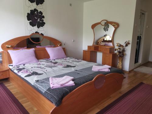 Ένα ή περισσότερα κρεβάτια σε δωμάτιο στο Guest House Milka