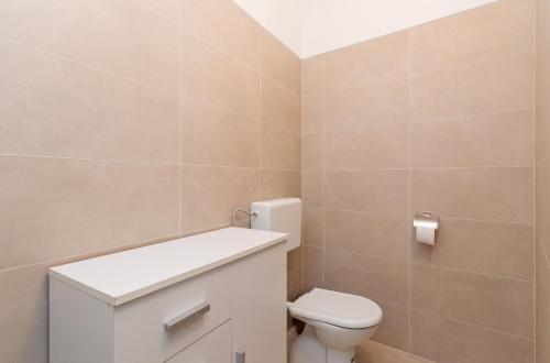 Kúpeľňa v ubytovaní Apartman Pegla