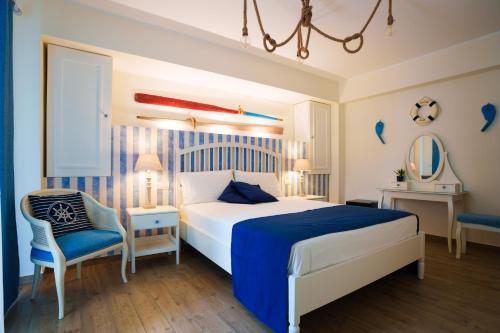 Katil atau katil-katil dalam bilik di Quattro Torri B&B