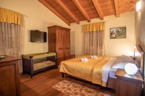 Postel nebo postele na pokoji v ubytování Villa Pavicini 2181