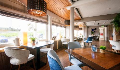 Χώρος καθιστικού στο Strandhotel de Vassy
