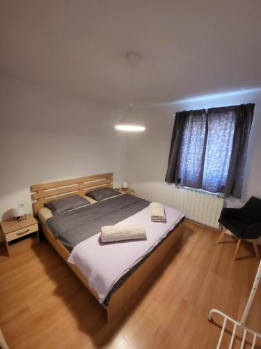 Postel nebo postele na pokoji v ubytování Apartment Gabrijel