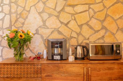 B&B Puerto Seguroにあるコーヒーまたはお茶