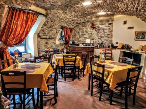 Restaurace v ubytování Eremo Gioioso