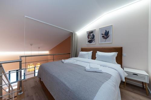 Postel nebo postele na pokoji v ubytování Paraíso Apartment by Amber Star Rent