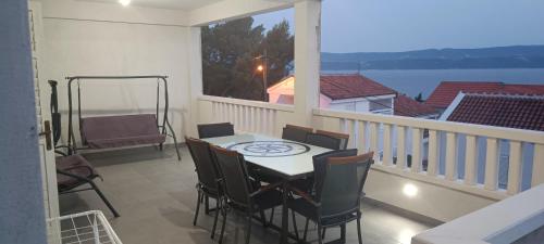 Balkón alebo terasa v ubytovaní Apartmani Stanić Rosa