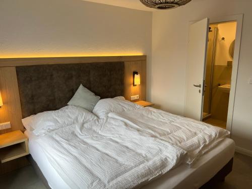 Letto o letti in una camera di Haus Antina