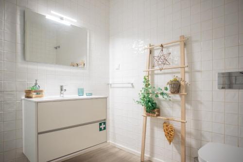 Koupelna v ubytování Aveiro CityVenice